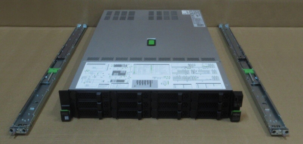Fujitsu Primergy RX2540 M4 2x 22C Gold 6152 768GB 12x 3.5