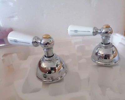 RCG Bidet Batterie 3 Loch Armaturen Cantu Liberty Serie, Messing Chrom Auspuff