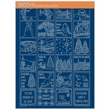 Clarity Stamps Groovi - Jayne's Winter Scenes Christmas Sampler