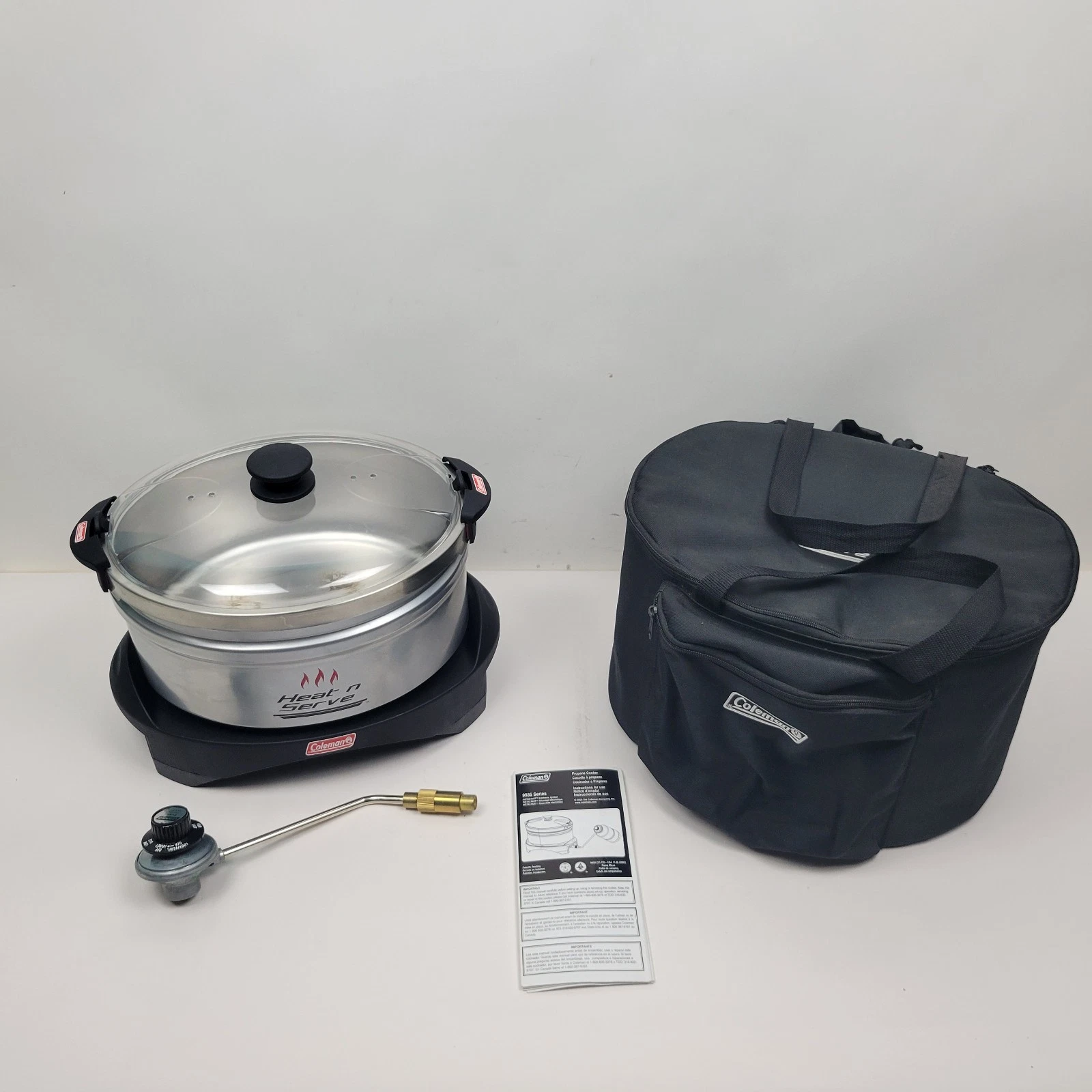 Coleman Heat N Serve Propane Slow Cooker: Model 9935 - Camping Cooker
Opens in a new window or tab