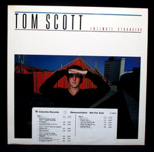Tom Scott INTIMATE STRANGERS, Vinyl Columbia PROMO (1978) 1st Pressing, UnPlayed