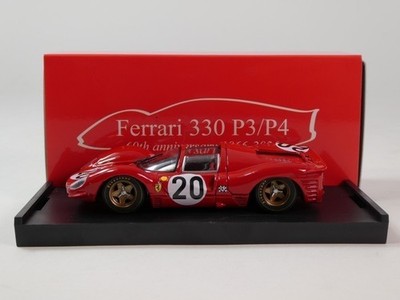 Brumm Ferrari 330 P4 #20 Amon Vaccarella 24h Le Mans 1967 1/43 R160UP25