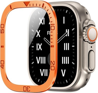 Titanium Screen Protector For Apple Watch Ultra 49mm [Touch Sensitive] Anti-Scra