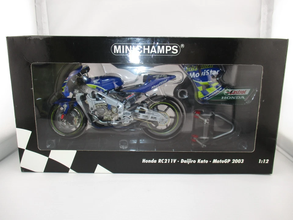 HONDA RC211V, #74, Daijiro Kato, 2003 MotoGP!!! - Bild 2 von 4
