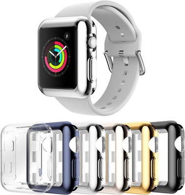 Case for Apple Watch Series 3/2/1 42Mm, [6-Pack] Soft TPU Screen Protector Ultra