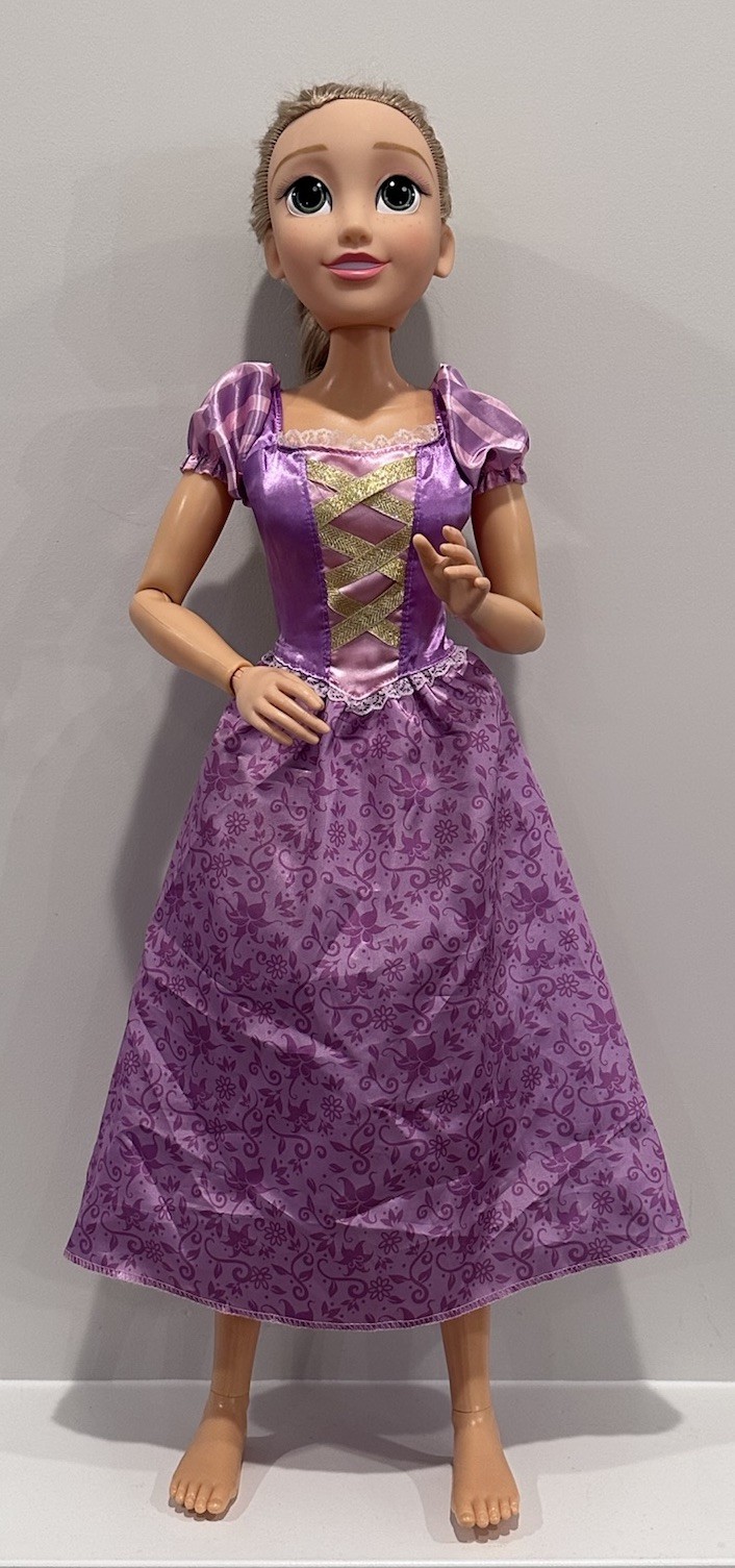 Disney Tangled Princess My Size Play Date Rapunzel Life-Size Doll 32" Tall
