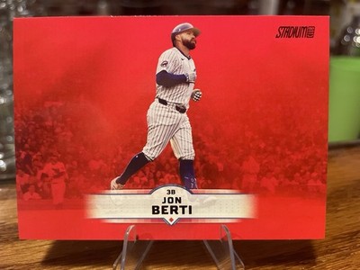 2025 Topps Stadium Club - Jon Berti #44 Red Foil