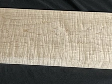 Curly Maple 1.3x6x24" Tiger S4S THICK Lumber SUPER CURL 121