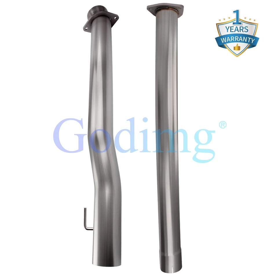 For Ford F350 F250 Super Duty 2011-2017 6.7L 409SS Muffler Pipe Tube Exhaust - Image 2 of 4