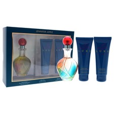 Live Luxe by Jennifer Lopez for Women - 3 Pc Gift Set 3.4oz EDP Spray, 2.5oz