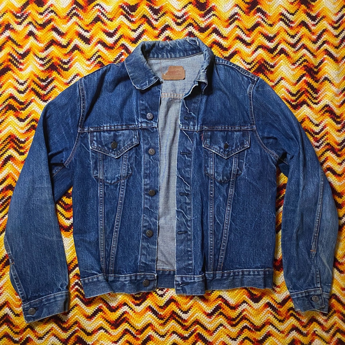 Levi's リーバイス 70505 BIGE オリジナル Late 60s Levi's Big E Denim Jacket 70505-0217 Type 3 Size 42 | eBay