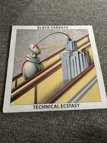 Black Sabbath Technical Ecstasy 1976 Warner BS 2969 Vinyl LP Vintage Record