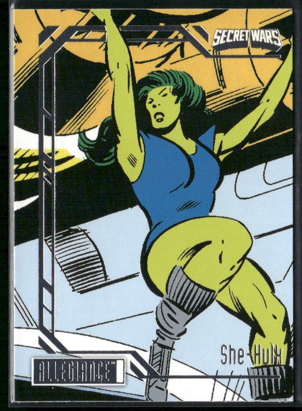 2024 Upper Deck Marvel Allegiance Secret Wars #71 She-Hulk