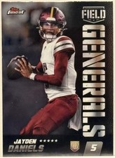 🔥 2024 Topps Finest - Field Generals Jayden Daniels #FG-18 (RC) 🏈 