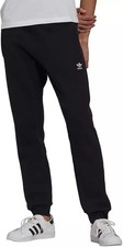 adidas Men's Trefoil Essentials Pants Originals Black IA4837 Size Small