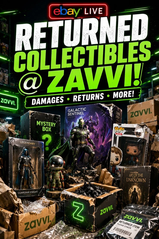 Returned Collectibles @ Zavvi! | Damages, Returns + More! | £1 Starts!
