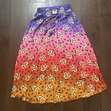Anthropologie Farm Rio Vibrance Maxi Skirt Size Medium Excellent Condition