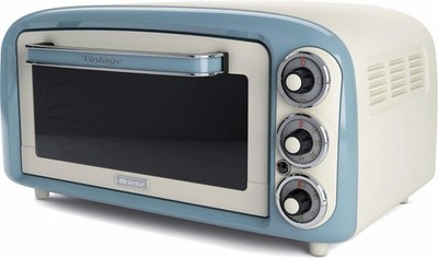Ariete Vintage Mini-Ofen, blau Grill Versandrückläufer Neu OVP 