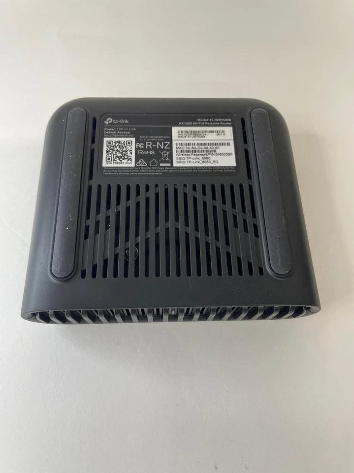 TP-Link Ultra-Portable Wi-Fi 6 AX1500 Travel Router TL-WR1502X | - Image 4 of 4