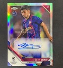 Yusuf Demir 2021-22 Topps Chrome UCL Auto Refractor RC #CA-YD