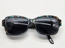 Kirkland Signature Eyeglasses Frames Taylor Blue Tort 55-16 140 Made In Italy