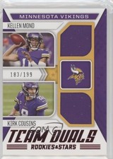 2021 Panini Rookies & Stars Team Duals Relics /199 Kellen Mond Kirk Cousins b8h