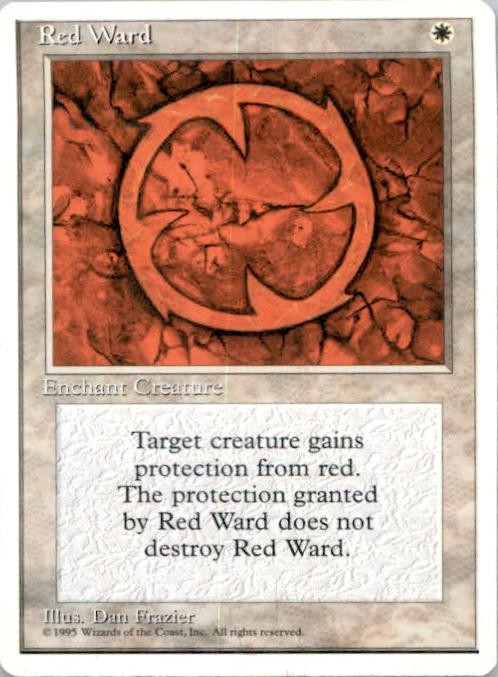 Red Ward Fourth Edition NM