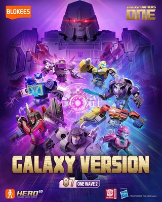 Blokees Transformers Galaxy Ver. 07 One Wave 2 Blind Box of 12 Mini  NEW|