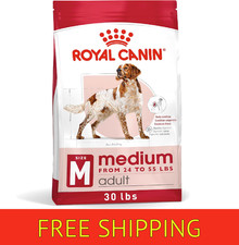 Royal Canin Size Health Nutrition Medium Adult Dry Dog Food, 30lb A19.5 
