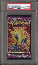 POKEMON XY PHANTOM FORCES 2014 SEALED FOIL PACK Mega Manectric PSA 10