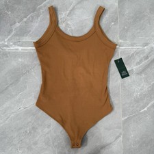 Women s Wild Fable Snap Closure Ribbed Bodysuit Size XL