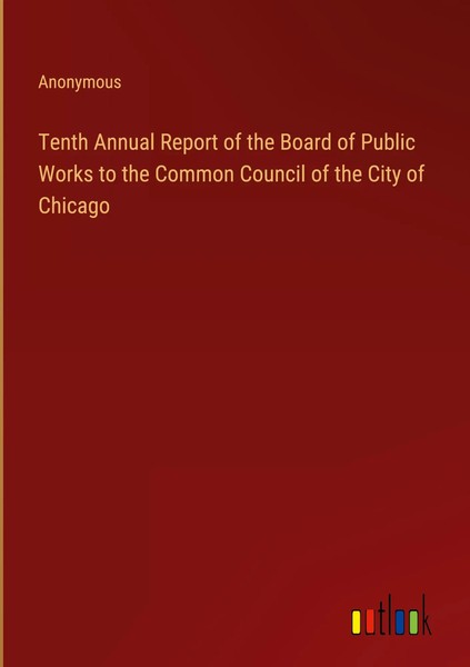 Anonymous | Tenth Annual Report Of The Board Of Public Works To The Common...-image