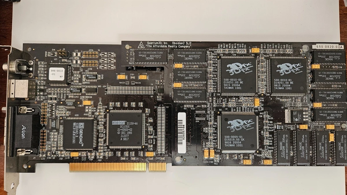3dfx voodoo2 12MB 訳あり 3Dfx Voodoo 2 12MB Graphics Card | 12 MB | High Collectors Value