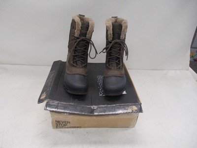 THE NORTH FACE WOMENS SHELLISTA IV BOOTS SIZE 9 BROWN NF0A5G2NZN3-090
