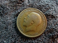 1913 Great Britain One Penny - Very Nice Circ Collector Coin