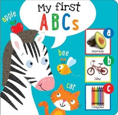 Simon Abbott My First ABCs Padded Board Book (Board Book) Board Books