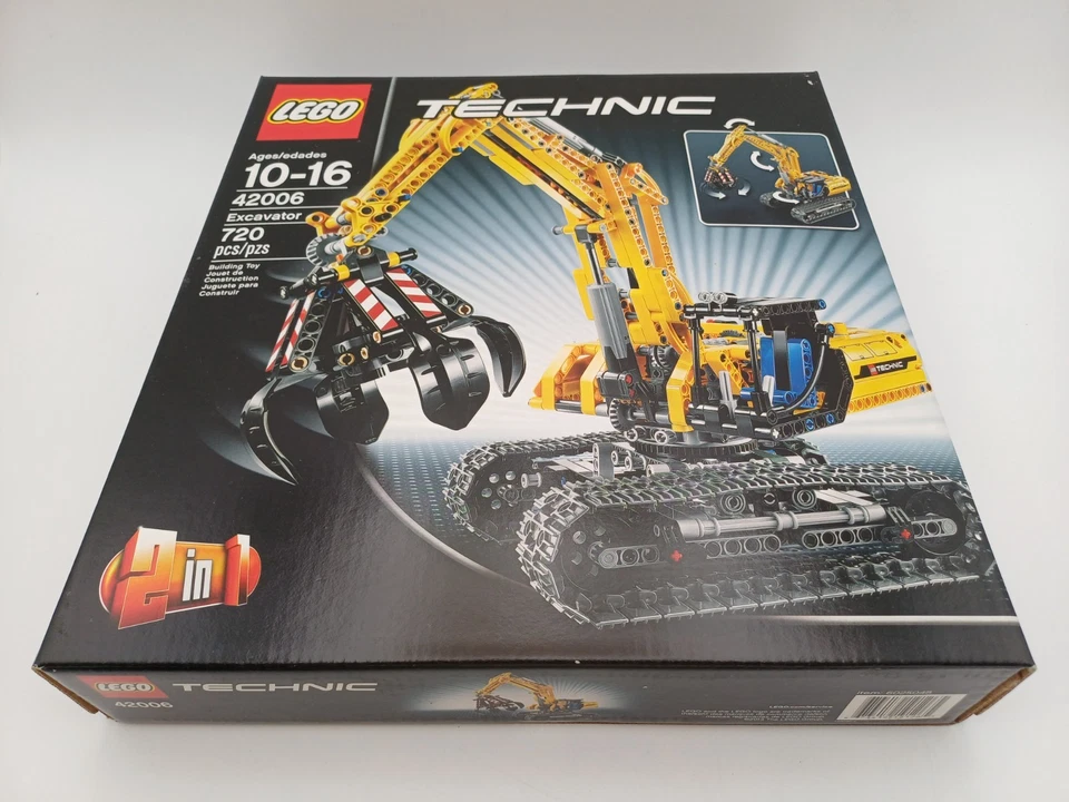 LEGO TECHNIC 42006 Excavator - Brand New Sealed Box - Image 3 of 4