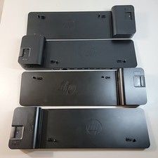 HP 2013/2014 UltraSlim Docking Station Lot of 4 As Is D9Y32UT