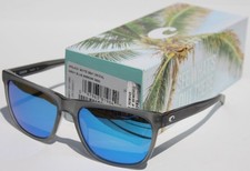 COSTA DEL MAR - Apalach 06s2011 230 Matte Gray Blue Mirror 580G - New With Box