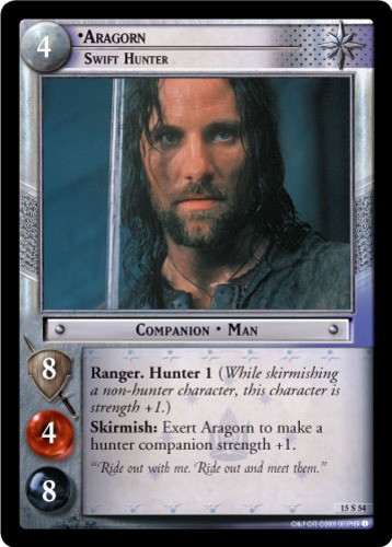 Aragorn, Swift Hunter Ungraded LOTR: The Hunters