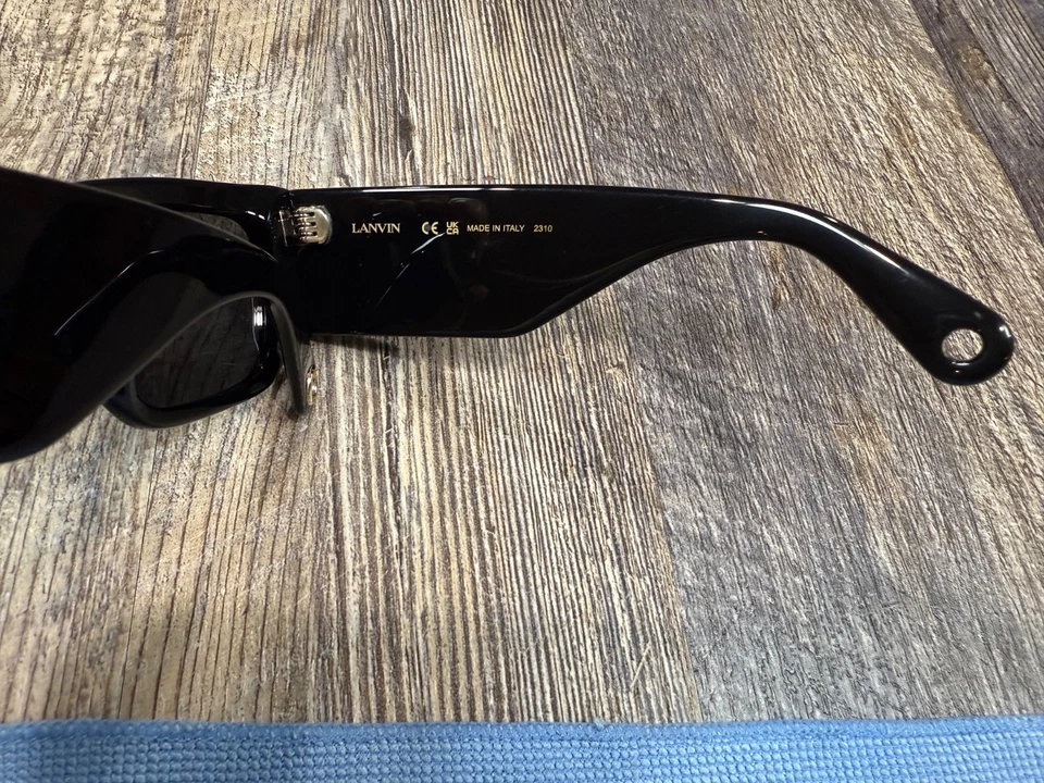 Lanvin X Future Eagle LNV672S 001 BLACK 52/19/140 Designer Sunglasses Italy - Image 4 of 4