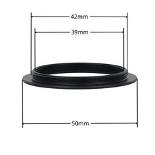 M39x0.75mm Female to M42x1mm Male Flange Adapter Ring 4.5mm for Enlarging Lens