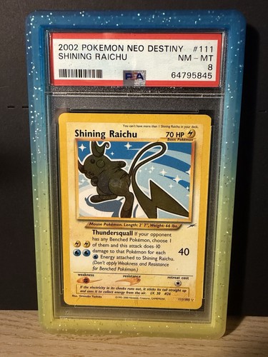 Shining Raichu (Unlimited) graded PSA 8 for sale on eBay