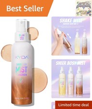 Moisturizing Sunscreen Mist with SPF 45 - Lightweight Glowy Finish, 4.06 Fl Oz 3.20 per gallon
