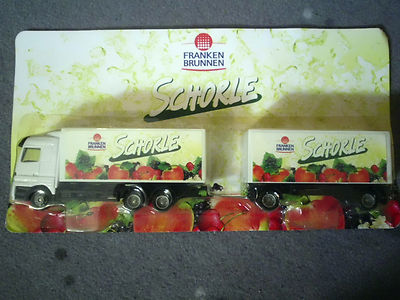 Model Model Car Truck Benz Actros Franken Fountain Advertising JB