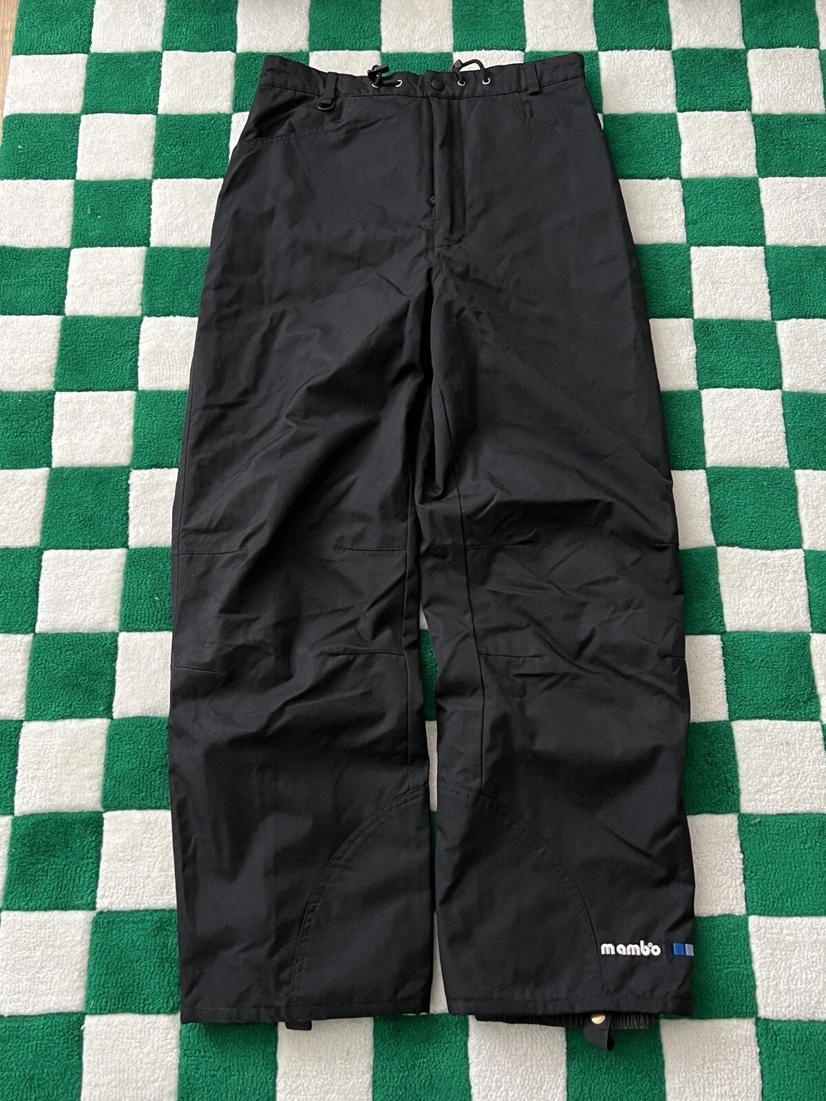 Mambo Vintage Ski Black Pants