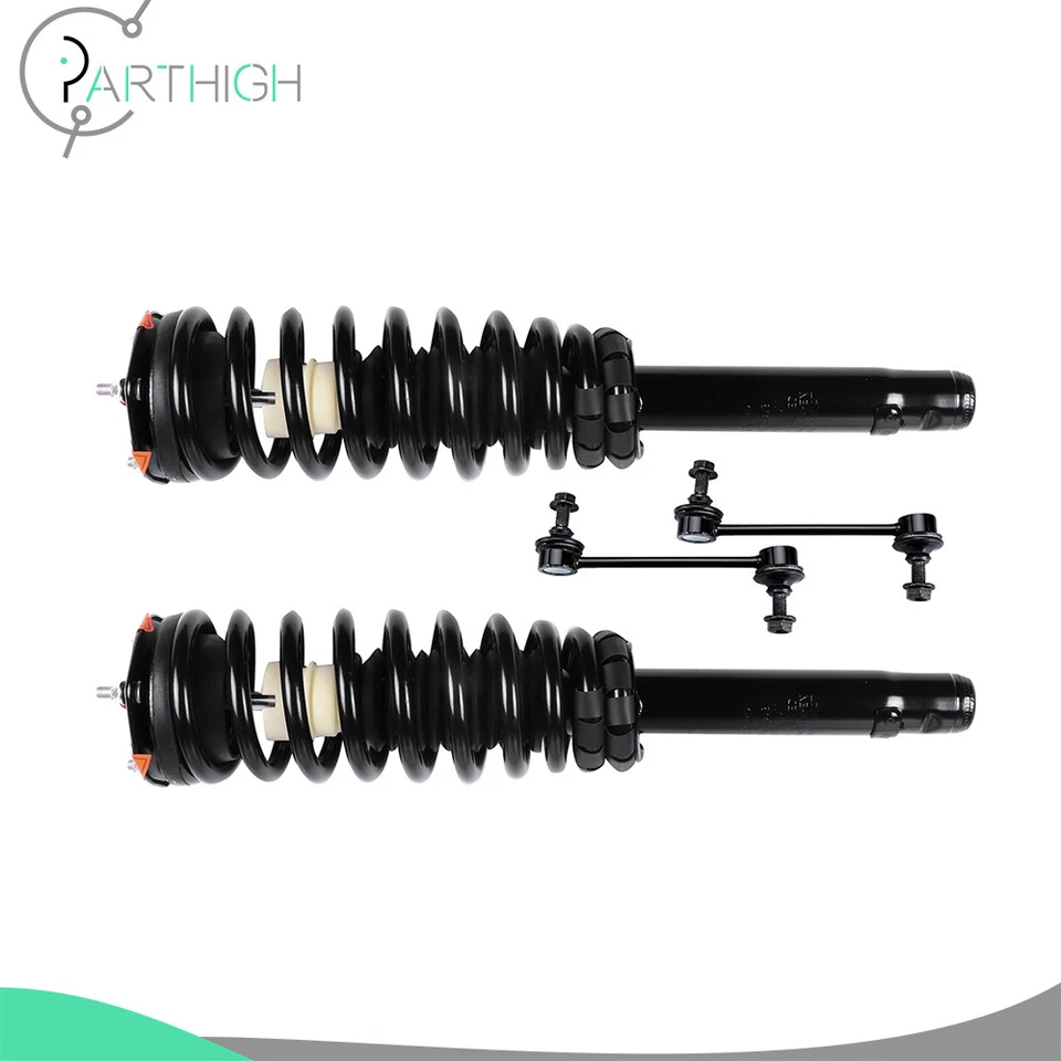 For 2010 2011 2012 Ford Fusion Front Complete Struts And Sway Bar End Links Kit - Image 2 of 4