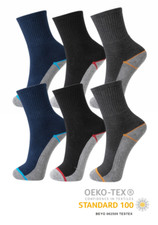 6 pairs of thermal socks warm  thick size 39-42 90 cotton men men socks