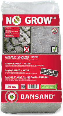 Fugensand DANSAND NoGrow NATUR unkrauthemmend umweltfreundlich 20kg