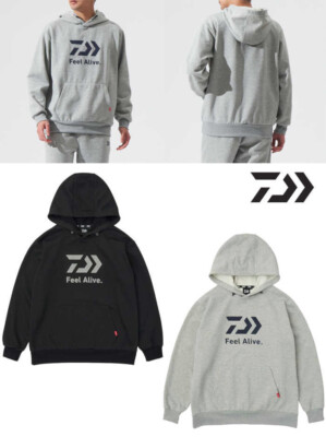 Daiwa 2024 Model Men's Fishing Sweat Hoodie DE-8124